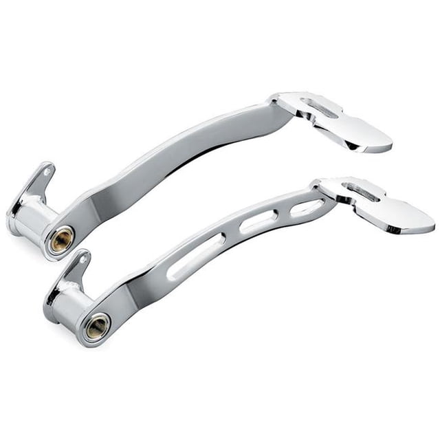Kuryakyn 1071 Extended Brake Pedal - Girder, Chrome