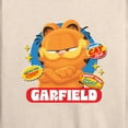 thumbnail image 3 of Garfield  - Garfield Stickers - Women's Lightweight French Terry Long Sleeve Shirt, 3 of 5