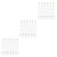 thumbnail image 1 of Guardoinrt 6pcs Hanging Garland Safe Ingredients Good Demonstrating Effect PVC Made Silver 3Set, 1 of 6