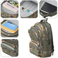 thumbnail image 4 of German Shepherd Dog and Footprint Backpack for School,Cute School Bag,Schoolbag with Adjustable Shoulder Straps & Padded Back,16.9 Inch, 4 of 5