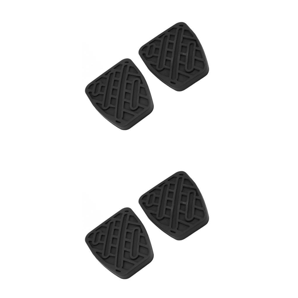 Republe 1 Pair Brake Clutch Pedal Black Rubber Cover Non-slip Pad Replacement For Nissan Qashqai 2007-2016 46531JD00A 