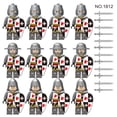thumbnail image 3 of Bloques de construcción de juguete de soldado medieval M1801 M1805 M1806 M1813 M1811, 3 of 6