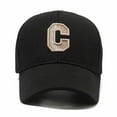thumbnail image 7 of HNMKIU Embroidered Letter Baseball Cap Outdoor Sun Hat for Men and Women Adjustable Wild Couple Visor E,One Size, 7 of 7