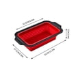 thumbnail image 2 of EGNMCR Kitchen Gadgets, Kitchen Accessories, Kitchen Utensils, Kitchen Tool Cake Molds Oven Baking Pan Rectangular Baking Pan Baking tray, 2 of 5