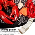 thumbnail image 1 of YAOMOBB Easy Shrimp Peeling Tool Effortless Shrimp Peeler Nail Protecting Design Convenient Seafood Tool for Home Kitchen Crawfish Sheller, 1 of 6