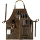 thumbnail image 5 of Guardurnaity Delantal de herramientas, barbero/chef con cuello ajustable, impermeable, multibolsillos, duradero, ideal para trabajadores de la Accesorios de disfraces, 5 of 6