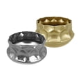 thumbnail image 1 of 2 piezas de maceta de metal de hierro, elegante y resistente. Oro Pequeño Argenta Pequeño, 1 of 9