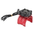 thumbnail image 1 of Ventilador de enfriamiento del motor sin escobillas 8.4V 28000RPM Fuerte disipación de calor Motor sin escobillas Ventilador de enfriamiento dual Rojo YUNYI BRAND  Deportes, 1 of 8