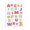 Playful Alphabet Letterforms, variant on Stupell Industries Modern Muted Counting Numbers Canvas Art, 16 x 20, by Susan Ball