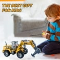 thumbnail image 4 of MesaSe 4 Channel Remote Control Construction Car 2.4Ghz RC Engineering Car with Light RC Construction Vehicles for Boy and Girl Age 6-12 and Up Years Old, 4 of 8