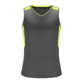thumbnail image 4 of pstuiky Camiseta sin mangas para hombre, Camiseta deportiva y casual de cuello redondo de color liso para hombre. Tops elegantes para mujer m, 4 of 8