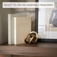 thumbnail image 4 of Cnshop Set of 2 Decorative Linen Book Boxes, Aesthetic Fake Book Storage & Keepsake Box for Home Decor, 4 of 10