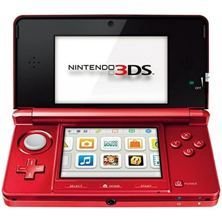 Restored Nintendo Console 3DS Metallic Red (Refurbished)