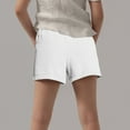 thumbnail image 5 of Mgmyaa Girls' Shorts Kids Summer Casual Rolled Edge Relaxed Shorts, 5 of 8