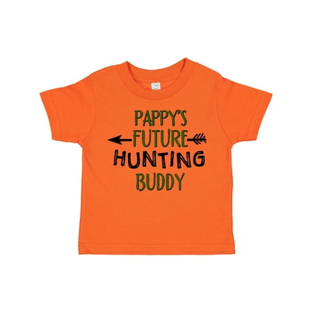 

Inktastic Pappys Future Hunting Buddy Boys or Girls Toddler T-Shirt