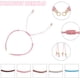 thumbnail image 5 of Pulseras de la amistad de 5 colores, cordón de poliéster, 10 unidades, semiterminadas, ajustables, cadena de pulsera semiterminada., 5 of 7