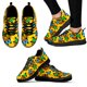 thumbnail image 1 of Zapatillas de plataforma cómodas con estampado de mariposas, ligeras, con cordones, para exteriores, informales, con suela negra, 1 of 6