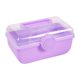 thumbnail image 3 of Caja de almacenamiento de accesorios para el cabello Organizador de accesorios para el cabello para niñas Caja de almacenamiento de joyas Púrpura, 3 of 9