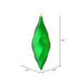 thumbnail image 3 of Vickerman M183104M 8 Po. Ornement Tourbillon Vert Mat 6 par Sac, 3 of 3