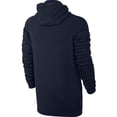 thumbnail image 2 of Nike Sportswear Modern Full Zip Men's Hoodie Navy Blue/White/Black 805130-451, 2 of 2