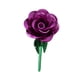 thumbnail image 4 of Rosa de metal artificial para decoración del hogar, arreglo floral de mesa. Púrpura, 4 of 9