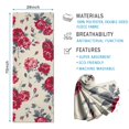 thumbnail image 2 of Pioneer Flower Floral Print Pattern Hot Yoga Mat Towel Non Slip for Hot Yoga - Quick-Drying Yoga Mat Cover with 4 Corner Pockets with Travel Bag - Hot Yoga Towel Non Slip 70"x26", 2 of 6