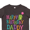 thumbnail image 4 of Inktastic Happy Birthday Daddy Boy Girl Party Boys or Girls Toddler T-Shirt, 4 of 5