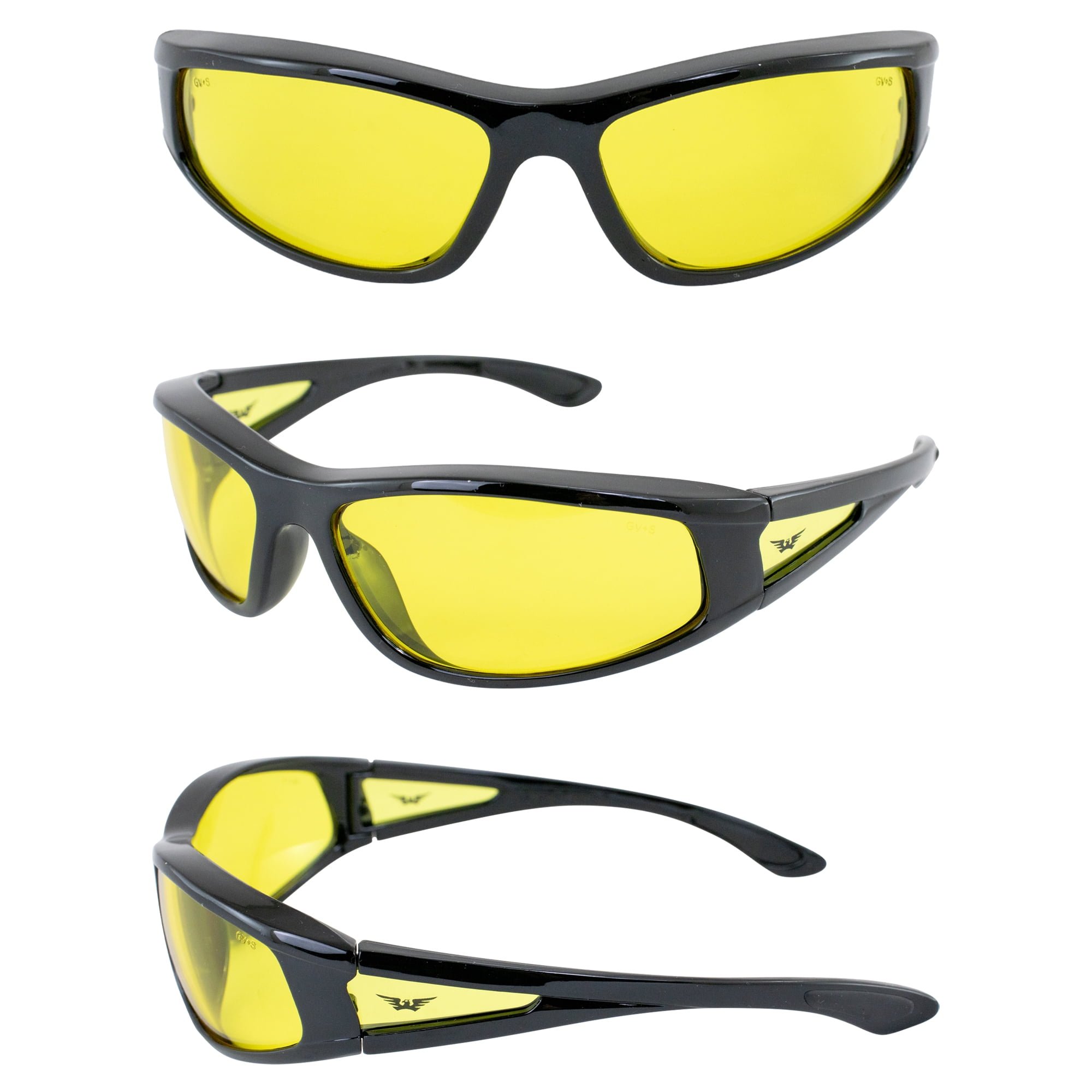 Safety Integrity 2 Safety Glasses With Yellow Tint Lens