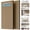 White Oak, variant on Elleree 2Pack 3D Wood Wall Panels for Interior Wall Decor, Wood Slat Acoustic Panels,Noise Cancelling Soundproof Wall Panels for Living Room Bedroom