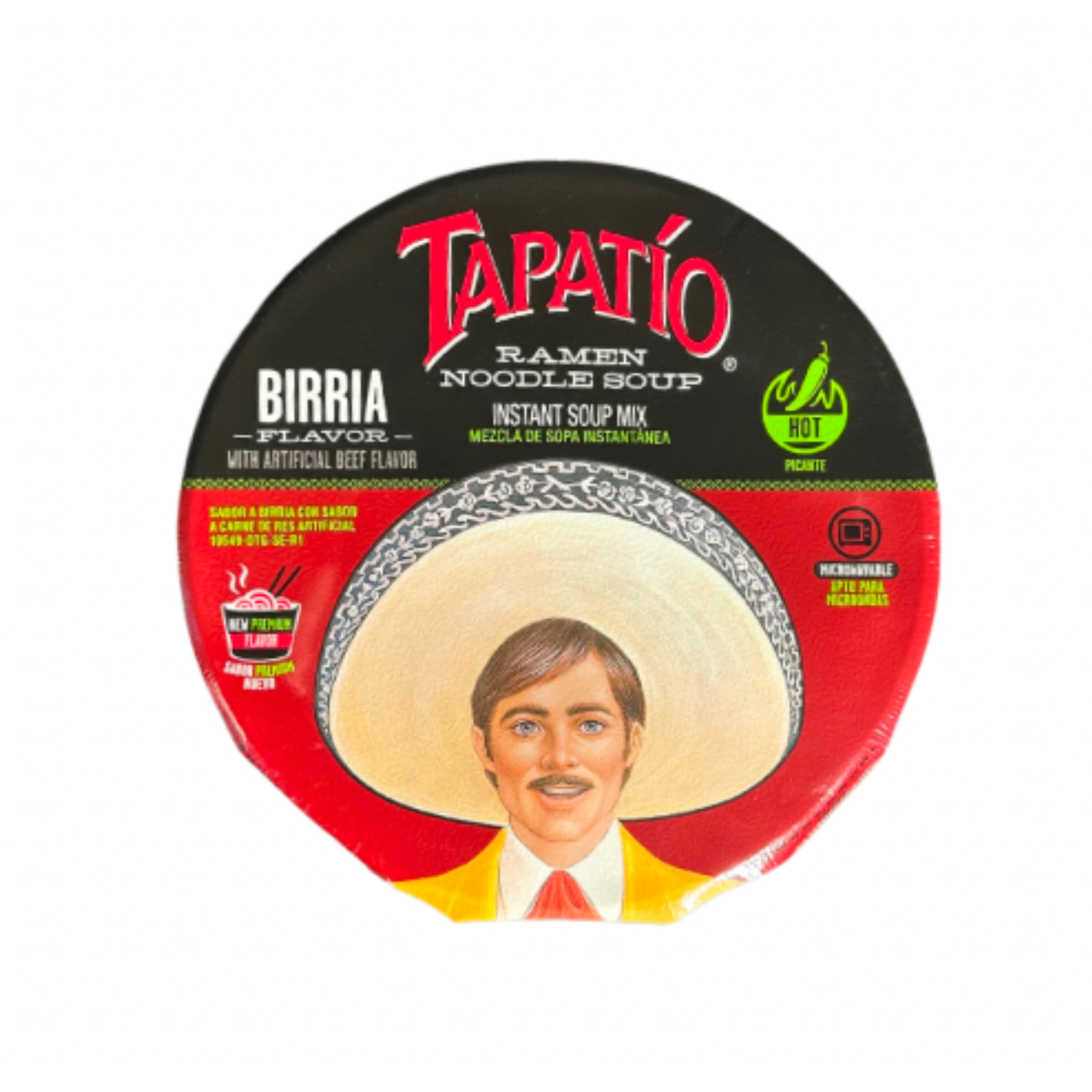 Tapatio Ramen Noodle Soup, Birria Flavor (3.8 oz., Pack of 6)
