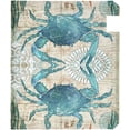 thumbnail image 2 of Ocean Crab Magnetic Mailbox Cover MailWraps Garden Yard Home Decor for Outside Standard Size-18"x 20.7"…, 2 of 6
