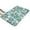 Teal Daisy Flower, variant on Black White Flower Pattern Flannel Non Slip Door Rugs,Washable Door Mats Indoor,Decorative Door Mats,Dirt-Resistant and Absorbent Doormat for Entrance,Bedroom,Kitchen,Bathroom,23.5x16in(60x40cm)