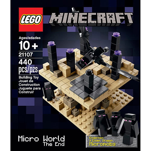 artilleri frustrerende Grønthandler LEGO Minecraft Micro World: The End - Walmart.com
