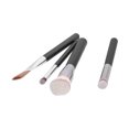 thumbnail image 4 of Makeup Brush Kit, 4Pcs Soft Cosmetic Tool Portable Skin-Friendly Fluffy  For Beginner For Blush Powder, 4 of 8