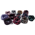 Autumn And Winter Printed Warm Short Neck Double Layer Neck Gaiter Cool