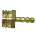 thumbnail image 1 of Conector de ón de ón, üeta x NPT macho, rosca G1/2"=DN15=20 mm de diámetro 6 mm 6 mm Barb Dia Cola Conector acoplador de púas de latón, 1 of 8