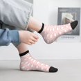 thumbnail image 2 of Pofeuu Cute Rabbit Print 30cm Socks, Adult Running Hiking Socks for Youth and Adult, 2 of 7