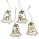 thumbnail image 1 of 4 Uds. Colgantes de campana de estrella de Navidad, manualidades, regalo de madera para fiesta de Navidad en casa, 1 of 8