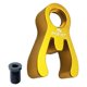 thumbnail image 2 of Soporte ligero para tija de manillar para bicicletas plegables Brompton. oro, 2 of 7