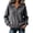T01-Gray-Sweaters, variant on Axdhxbd Zip Up Cardigan Sweaters for Women Double Zipper Open Front Sweater Ribbed Knit Long Sleeve Cardigans Loose Fit Fall Winter Sweater Coats Free Size