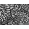 thumbnail image 1 of Ahgly Company Machine Washable Indoor Rectangle Transitional Charcoal Black Area Rugs, 7' x 10', 1 of 7