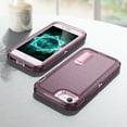 thumbnail image 6 of for iPhone 7 Plus Case / iPhone 8 Plus Case Kickstand Durable 3-Layer Military Grade Protective Cover Hybrid Silicone Heavy Duty Rugged Shockproof Screen Lip Raised Protection,
Purple+Pink, 6 of 7