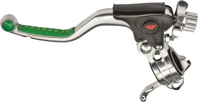 FLY RACING PRO KIT SHORTY LEVER 4-STROKE GREEN