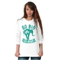 thumbnail image 4 of Go Big Or Go Home Large Elephant Plus Size Long Sleeve Graphic Tee Shirt Brisco Brands 2X, 4 of 5