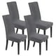 thumbnail image 1 of Juego de 4 Fundas de Silla Impermeables Uxcel, Fundas de Silla de Jacquard Elásticas para Comedor, Protectores Lavables [Gris Oscuro], 1 of 1