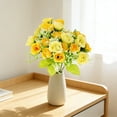 thumbnail image 1 of Artificial Rose Decor Bouquet Ideal Decor For Wedding And Living Room Esthetic Floral Arrangements For Holiday Or Everyday Decorations, 1 of 6