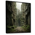 thumbnail image 2 of Designart "Native Art Sacred Horizon IV" Cityscapes Floater Framed Canvas Art Print, 2 of 7