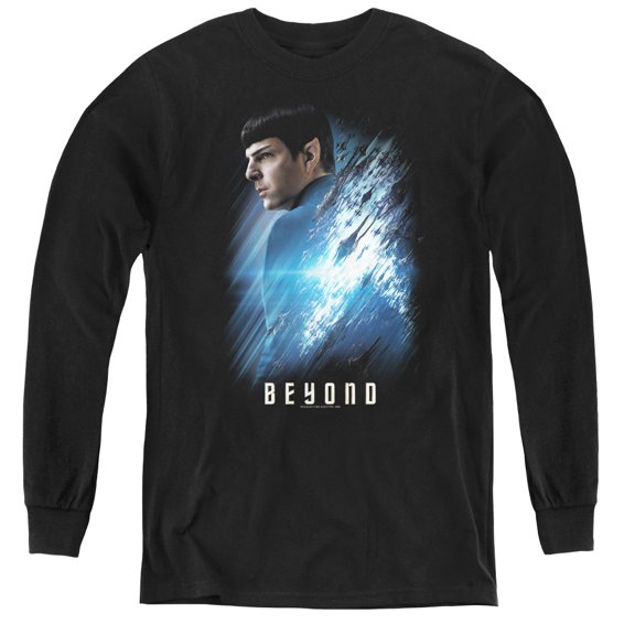 Star Trek Beyond - Spock Poster - Youth Long Sleeve Shirt - X-Large