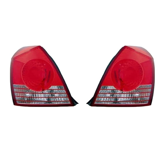 NEW PAIR OF TAIL LIGHTS IS COMPATIBLE WITH HYUNDAI ELANTRA SEDAN 2004-2006 HY2800130 92401-2D550 HY2801130 924012D550 92402-2D550 924022D550