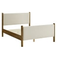 thumbnail image 6 of Modway Maven Full Size Fabric Upholstered Platform Bed in Ivory Walnut, 6 of 9